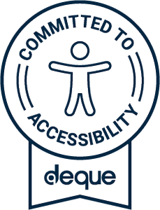 deque committed to accessibility Icon