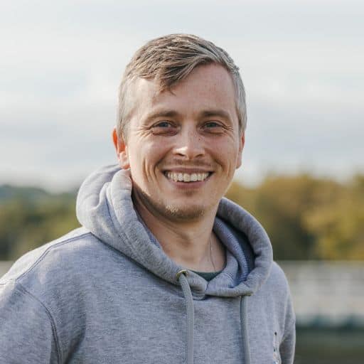 Headshot of Colin stood outdoors