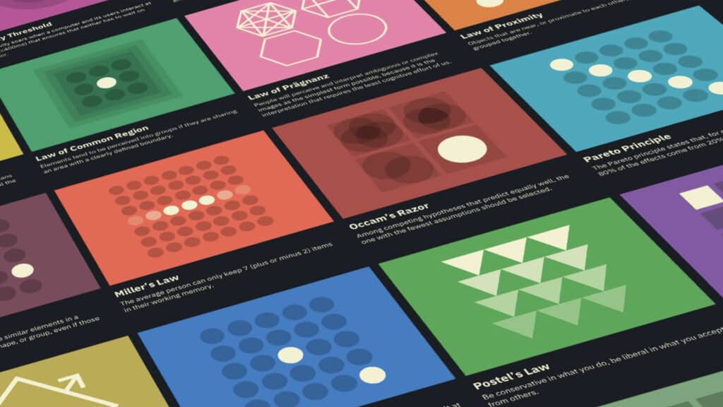Screenshot of Laws of UX by Jon Yablonski